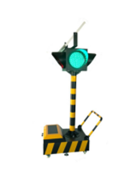 新城街道太阳能移动信号灯