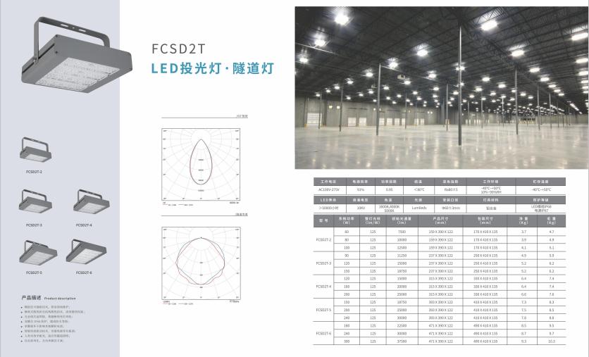 新城街道投光灯