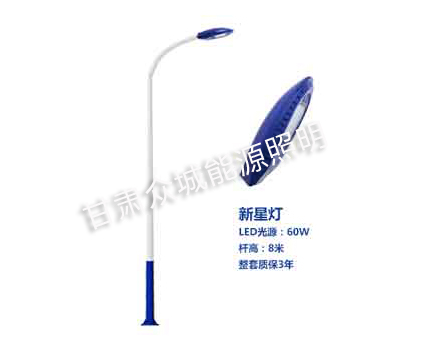 新城街道爆款市电路灯