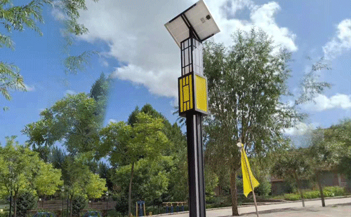 新城街道智慧路灯安装